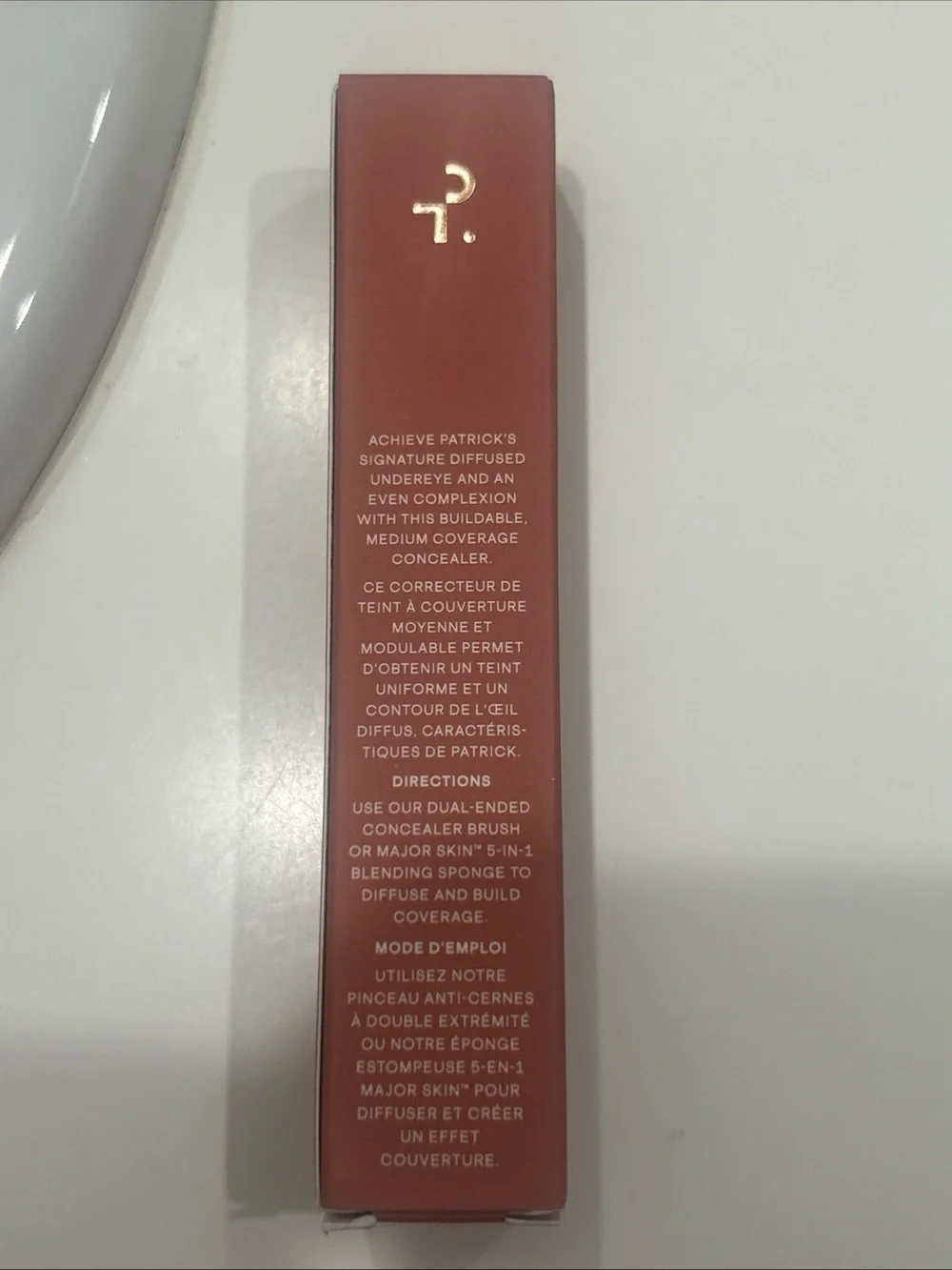 PATRICK TA Major Skin Blur Brightening Concealer Fairl Rosy 1 NEW 0.2 fl oz.
